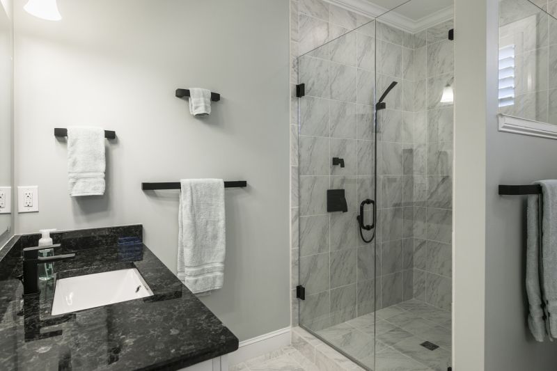 Granite Shower Installation in Lake County, OH